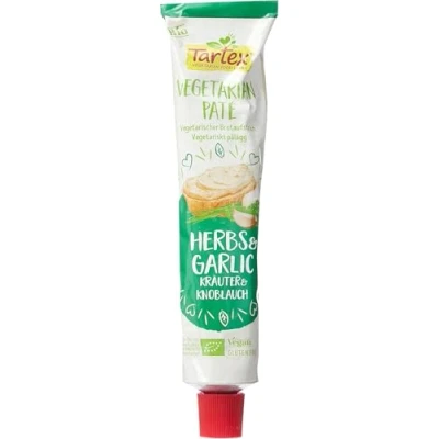 Image of Tartex Vegetable Pate Organic Herb &amp; Garlic Tubes 200g (Pack of 4)