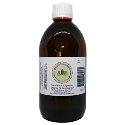 Image of Magnesium Oil 525ml (Sensitive Skin) Pure Transdermal Chloride Zechstein Sourced