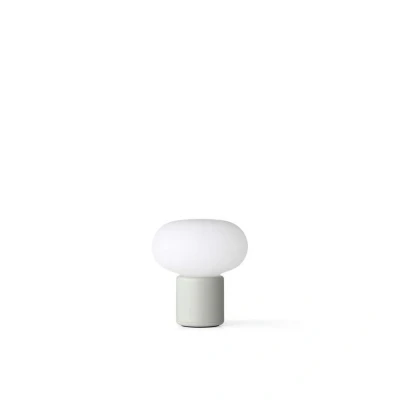Image of New Works rechargeable lamp Karl Johan, light grey, IP65