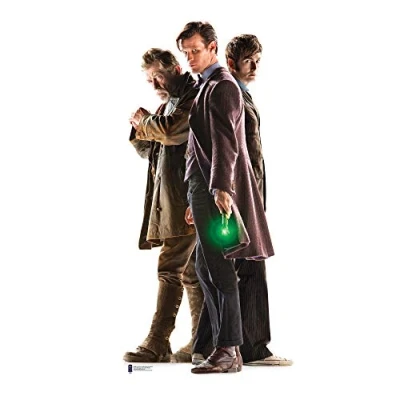 Image of Doctor Who The Three Doctors Anniversary Special Edition Matt Smith David Tennant and John Hurt