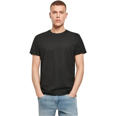 Image of Build Your Brand Men&#039;s Basic T shirt Shirt, Black, XXL UK