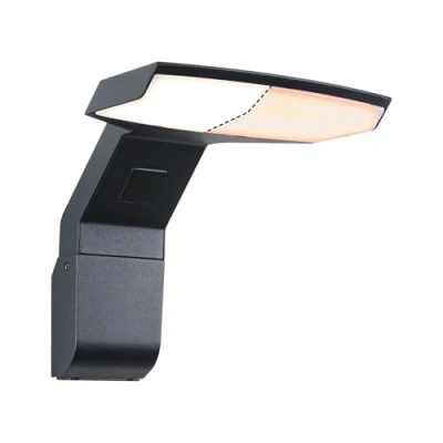 Image of Paulmann Zenera LED outdoor wall light grey 922