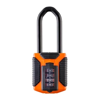 Image of Squire Heavy Duty Padlock (All Terrain) Toughest Steel Shackle 4 Wheel Combination Alloy for Corrosion Resistance Weatherproof Lock Home, School &amp; Garage (CP50 Long Shackle)
