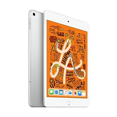 Image of 2019 Apple iPad Mini (7.9 inch, Wi Fi + Cellular, 256GB) Silver (Renewed)