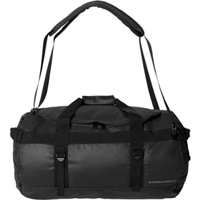 Image of STORMTECH Bags Atlantis Waterproof Gear Bag (Medium) Backpack, Adult Unisex, Black/Black (Black), One Size