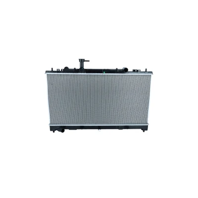 Image of RF8G15200 Engine radiator NRF 58381 Aluminium 728mm 375mm 16mm Brazed cooling fins MAZDA: 6 Hatchback