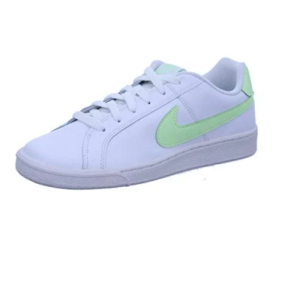 Image of Nike Women&#039;s WMNS Court Royale Sneaker, White Barely Volt, 5.5 UK