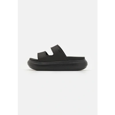 Image of Reef Cushion Bondi 2 BAR Mules, Women&#039;s, Size: 8, Black Synthetics