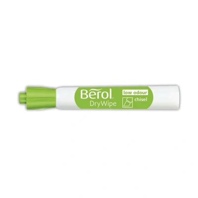 Image of Berol Dry Wipe Whiteboard Marker Pens Chisel Tip Assorted Colours 48 Count Erase Markers
