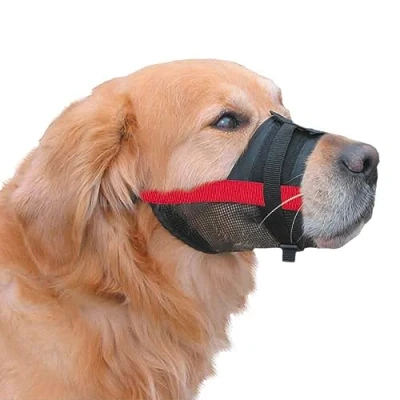 Image of Nobby 51970 Muzzle Adjustable Red Size 3