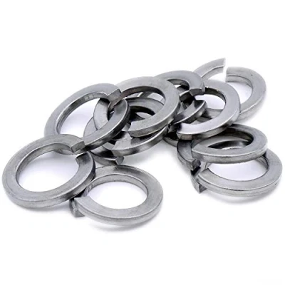 Image of M6 (6mm) Rectangular Spring Split Lock Washer Stainless Steel (A2) (Pack of 20)