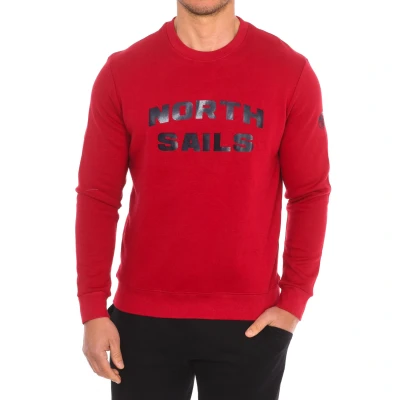 Image of North Sails 9024170 230 men&#039;s Sweatshirt in Red