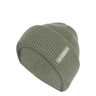 Image of adidas Unisex Terrex Multi Beanie, Silver Green/Linen Green, M