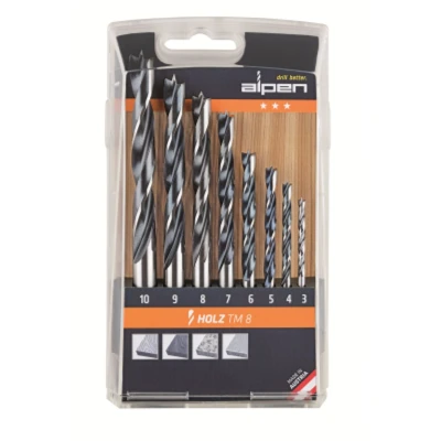 Image of Alpen 8pc Dowell Drill Bit Set