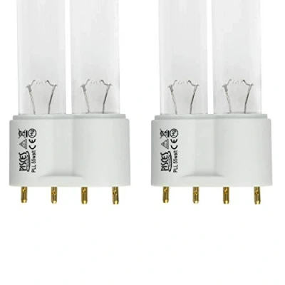 Image of Pisces Twin Pack 55w (watt) PLL Replacement UV Bulb Lamp for Pond Filter UVC