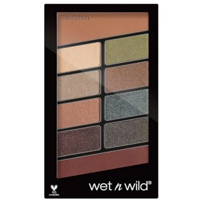 Image of Wet n Wild, Color Icon 10 Pan Palette, Eyeshadow Palette with Bright and Matte Colors for the Day Night, Long lasting Easy to blend Formula, Comfort Zone