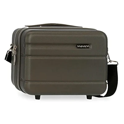 Image of Movom Galaxy Adaptable Toiletry Bag with Shoulder Black 29 x 21 15 cm Rigid ABS 9.14L
