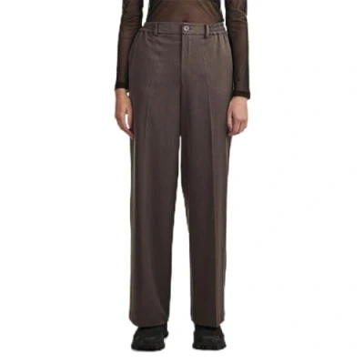 Image of PIECES Women&#039;s Pccamil Hw Wide Pant Noos, Morel, L / 30L