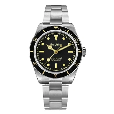 Image of San Martin 6200 Diver Men Watch Mechanical Automatic Stainless Steel Watches Sapphire Crystal 20ATM Water Resistant NH35 (with Logo 2)