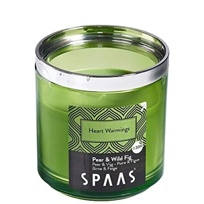 Image of Spaas Scented Candle in Modular Glass, ± 30 Hours, Heart Warmings