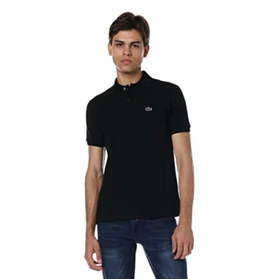 Image of Lacoste Polo shirt, Men&#039;s, Size: XXL, Black