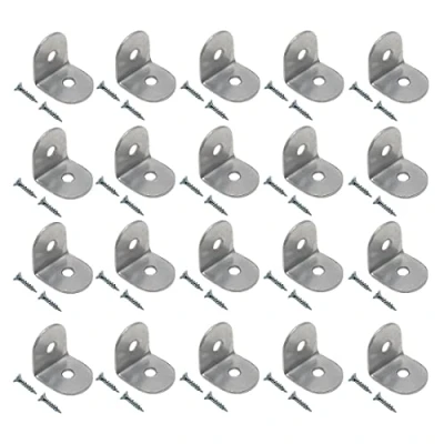 Image of TERF® Heavy Duty Worktop Bracket 19mm Brace including Fixing Screw Pack of 20