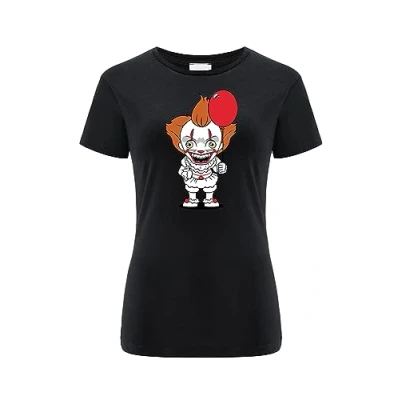 Image of ERT GROUP Women&#039;s It T Shirt, 006 Black, L