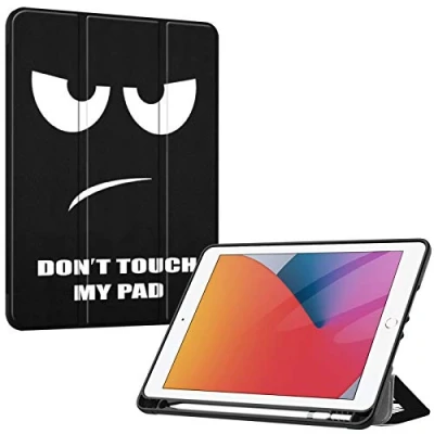 Image of FINTIE Case for New iPad 10.2&quot; 8th Generation 2020 / 7th 2019, Soft TPU Protective Back Cover, SlimShell Lightweight Smart Stand Case, Auto Wake/Sleep, Don&#039;t Touch
