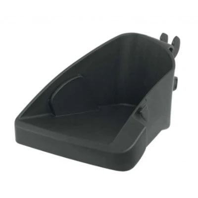 Image of HAMAX Left Footrest (Smiley/Siesta), Black, One Size