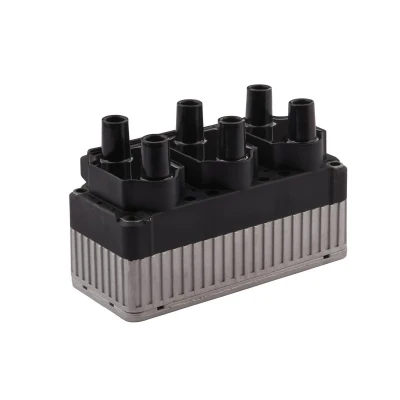 Image of 21905106, 31088001 Ignition Coil HELLA 5DA 358 057 091 5 pin connector 12V Block VOLKSWAGEN: Sharan I