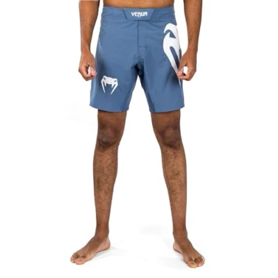 Image of Venum, Light 5.0 Fight Shorts, Men&#039;s, S, Blue/White