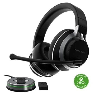 Image of Turtle Beach Stealth Pro PlayStation Headset Wireless Head band Gaming Bluetooth Black