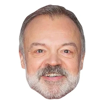 Image of Star Cutouts CM235 Graham Norton Cardboard Face Mask