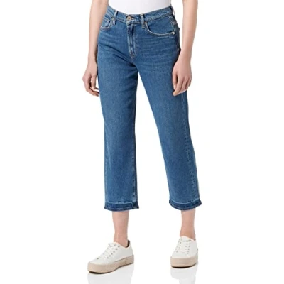 Image of 7 For All Mankind Women&#039;s The Modern Straight Jeans, Dark Blue, Regular