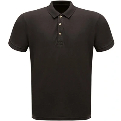 Image of Regatta TRS143 80096 Classic Polo Shirt, Cls 65/35, 4X Large, Black