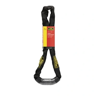 Image of Burg Wächter 280C90BLACK 280 C 90 6mm Heavy Duty Bike Chain, 1 V, Combination Locking, 90cm