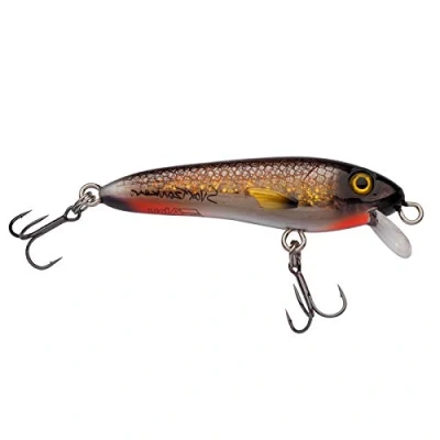 Image of Abu Garcia Svartzonker McCelly, Fishing Hook, Realistic Hand Painted Hard Lures with Strong Berkley Fusion Treble Hooks, Predator Fishing, Pike, Unisex, Crucian Carp, 9g 70mm