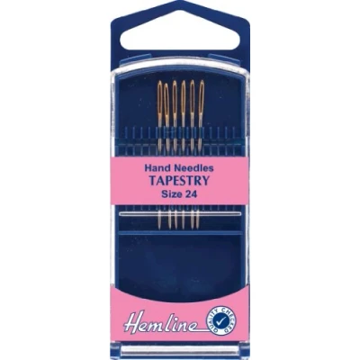 Image of Hemline Premium Hand Needles Tapestry Size 24 H283G.24