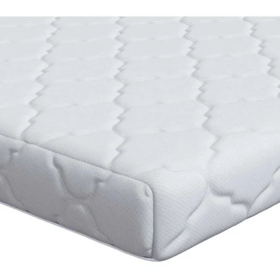 Image of Mattresses White 200 x cm 100% polyester fabric Vidaxl