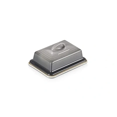Image of Le Creuset Stoneware Butter Dish, 900 g, 17 x 12.5 9 cm, Flint, 70837174440000