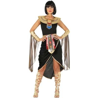Image of FIESTAS GUIRCA Egyptian Cleopatra Fancy Dress Costume Adult Women Size 8 10