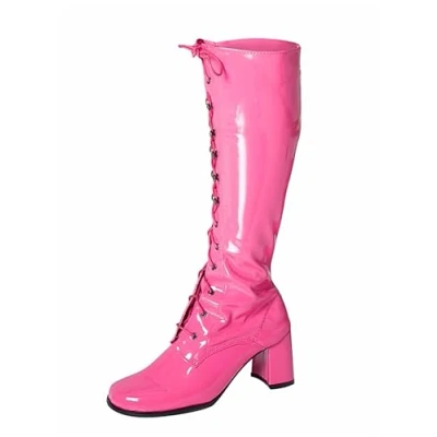 Image of Women&#039;s Boots (Hot Pink, UK Footwear Size System, Adult, Women, Numeric, Medium, 9)