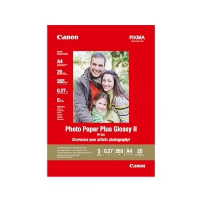 Image of Canon PP 201 Glossy II Photo Paper Plus A4 20 Sheets