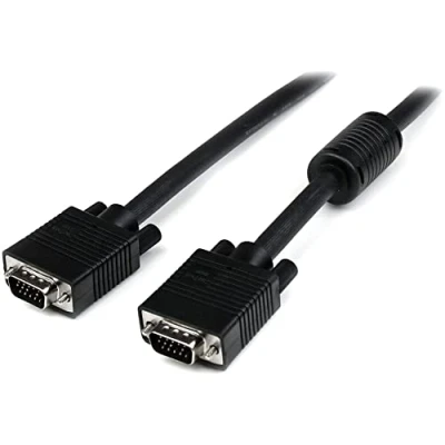 Image of StarTech.com 25 ft Coax High Resolution Monitor VGA Cable HD15 M/M 25ft to (MXT101MMHQ25)