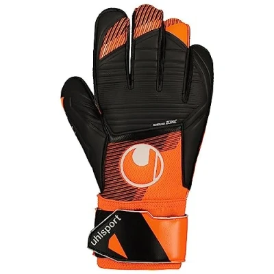 Image of uhlsport Soft Resist Goalkeeper Gloves Size 10 Fluo Orange