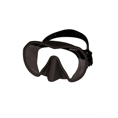 Image of BEUCHAT Diving Mask, Maxlux, Black, Adult