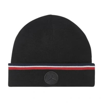 Image of Mercedes AMG Petronas F1 2024 Team Beanie Black One Size Fits Most