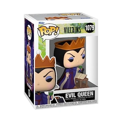 Image of Funko Pop! Disney: Villains Evil Queen Grimhilde Disney Collectable Vinyl Figure Gift Idea Official Merchandise Toys for Kids &amp; Adults Movies Fans Model Collectors