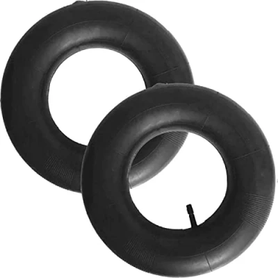 Image of 2 Pcs 4.80/4.00 8 Wheelbarrow Inner Tubes, Straight valve for Barrow Sack Trolley, Cart