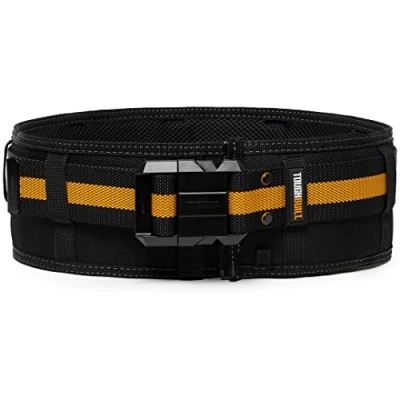Image of ToughBuilt Padded Belt Heavy Duty Buckle/Back Support Zip Off Padding Extension, Customizable Length, Comfortable Padding, Compatible with All ClipTech Pouches (TB CT 41P UK)